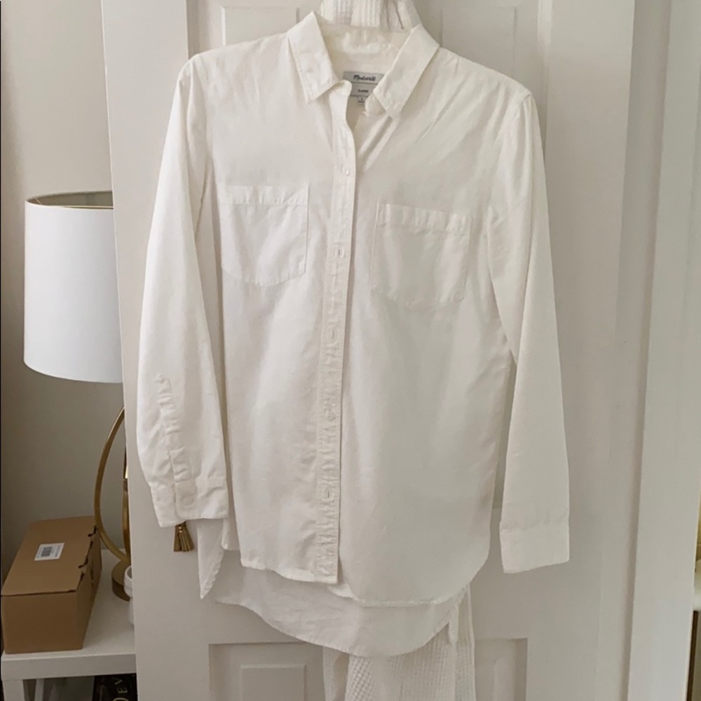 Madewell cotton button up